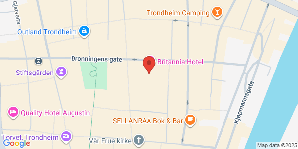 Map displaying event location