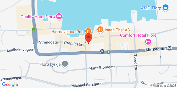 Map displaying event location