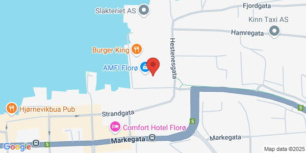 Map displaying event location