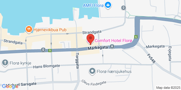 Map displaying event location