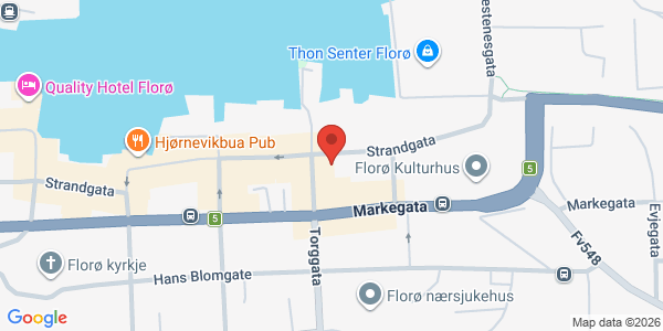 Map displaying event location