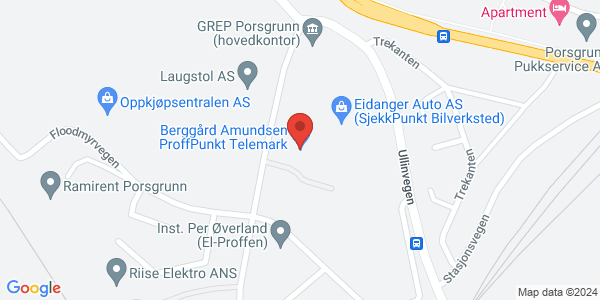Map displaying event location