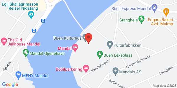 Map displaying event location