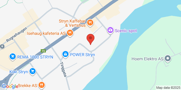 Map displaying event location