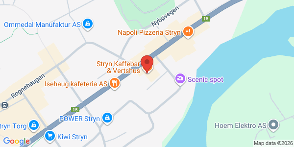 Map displaying event location