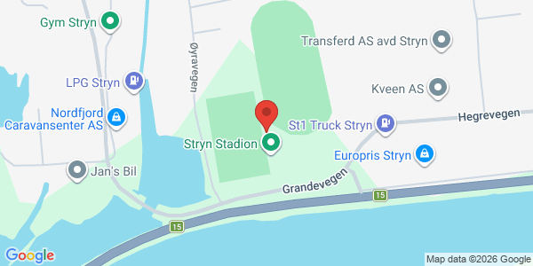 Map displaying event location