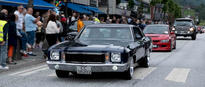 Motorfestival Stryn 26 Bilparade