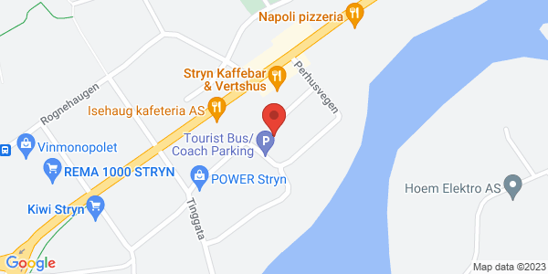 Map displaying event location