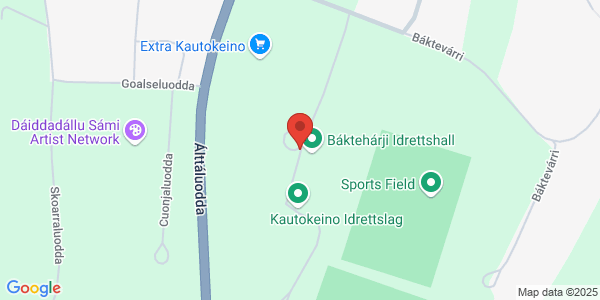 Map displaying event location