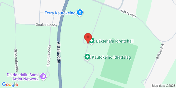Map displaying event location