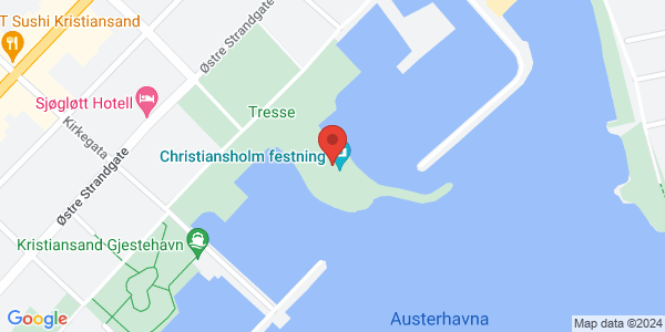 Map displaying event location