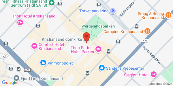 Map displaying event location