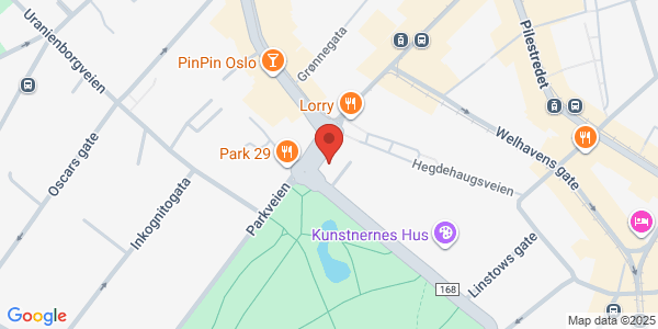 Map displaying event location