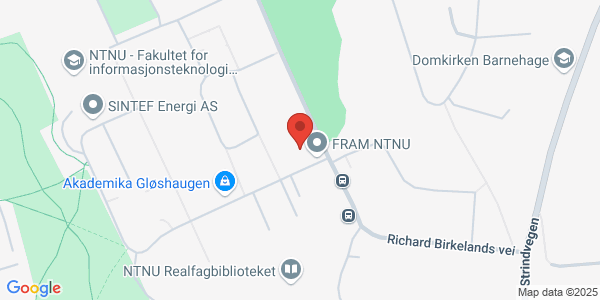 Map displaying event location