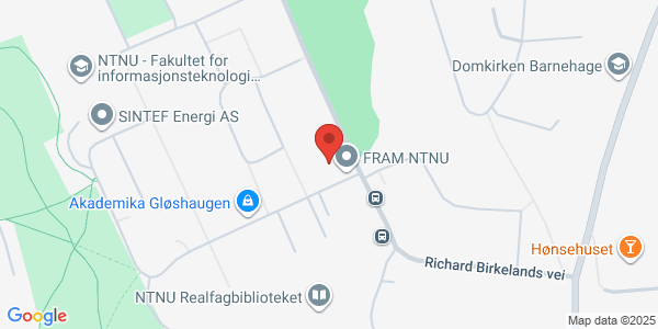 Map displaying event location