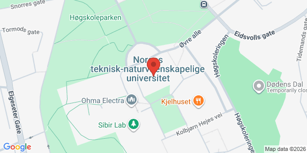 Map displaying event location