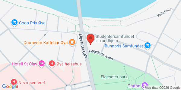 Map displaying event location