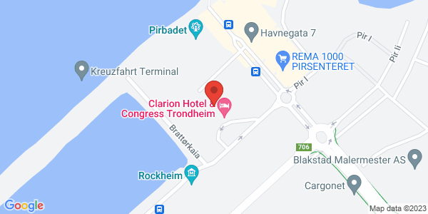 Map displaying event location