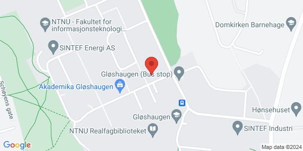 Kart som viser hvor arrangementet foregår