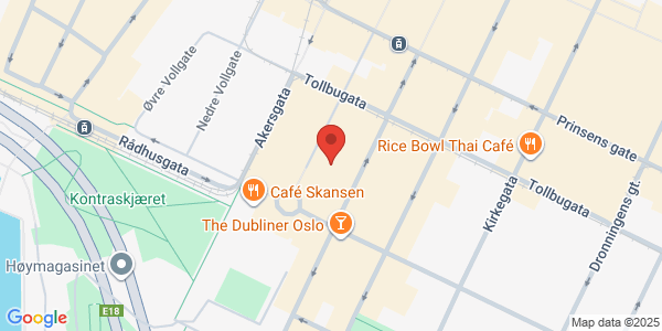 Map displaying event location