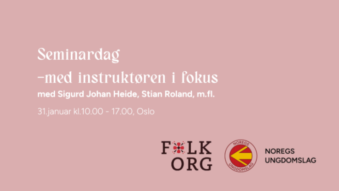 Seminardag FolkOrg og Noregs Ungdomslag