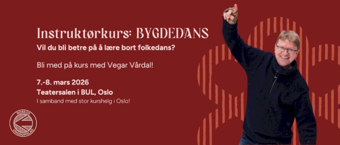 Instruktørkurs bygdedans (folkedans)