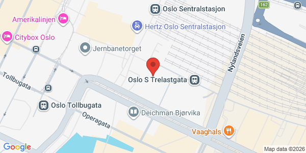 Map displaying event location