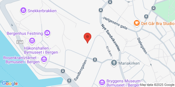 Map displaying event location