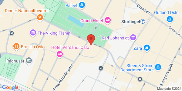 Map displaying event location