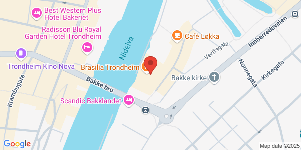 Map displaying event location