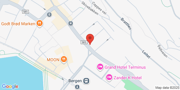 Map displaying event location