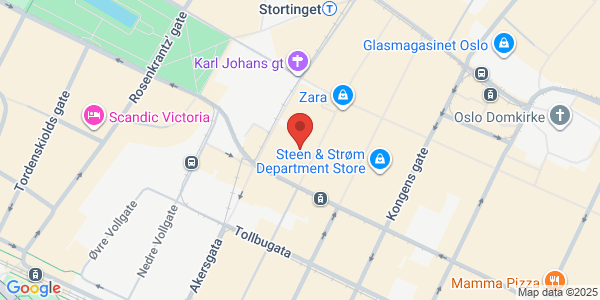 Map displaying event location