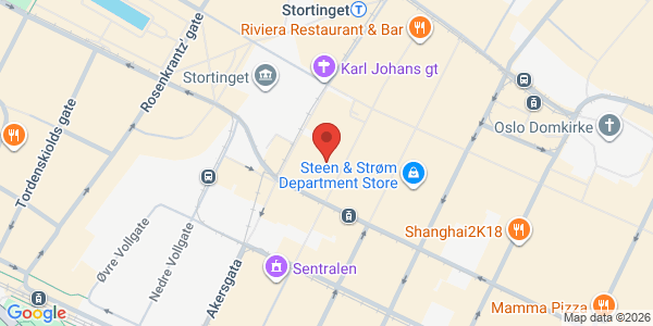 Map displaying event location