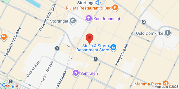 Map displaying event location