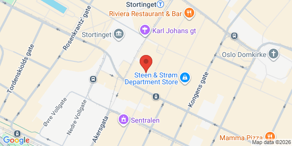 Map displaying event location