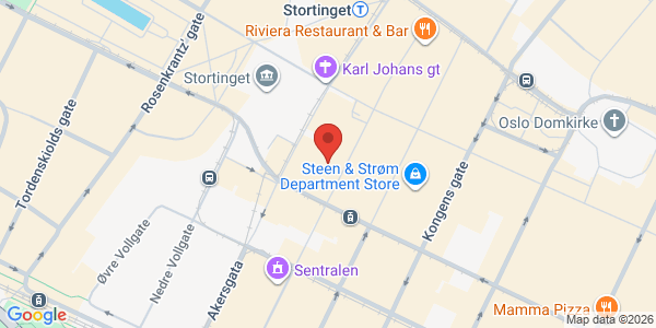 Map displaying event location