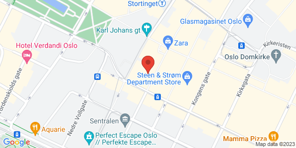 Map displaying event location