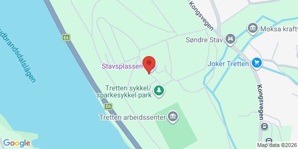 Kart som viser hvor arrangementet foregår