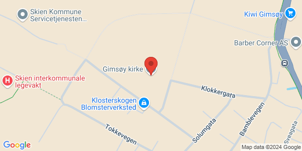 Map displaying event location