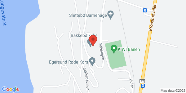 Map displaying event location