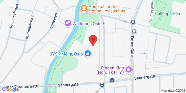 Map displaying event location