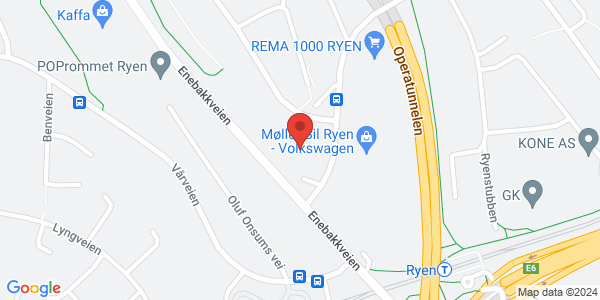 Map displaying event location