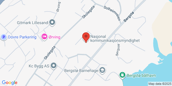 Map displaying event location