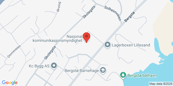 Map displaying event location