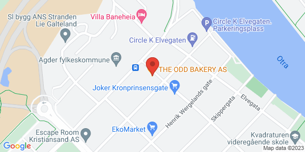 Map displaying event location