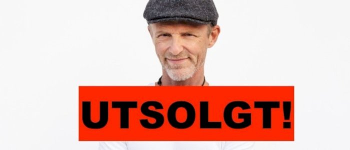 Bilde for arrangement Konsert med Jo Nesbø i Posebyhaven.UTSOLGT!