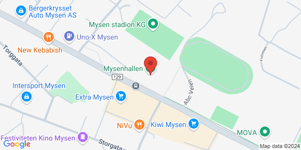 Map displaying event location