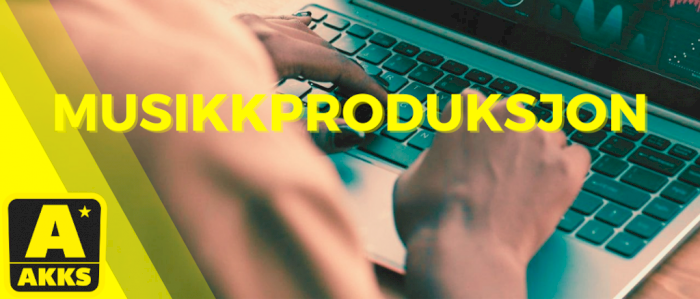 Musikkproduksjonskurs Vår 2024