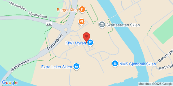 Map displaying event location