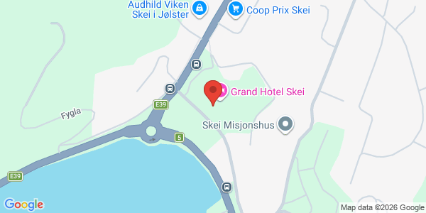 Map displaying event location